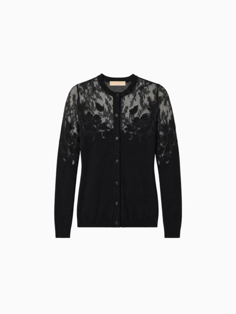 ULLA JOHNSON Talia Lace Cardigan