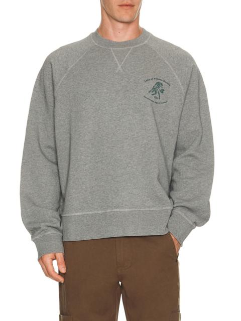 Palmes Lake Raglan Crewneck Sweatshirt