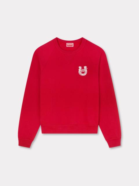 'Lunar New Year' embroidered sweatshirt in cotton