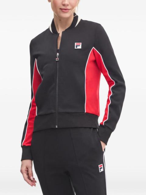 FILA full-zip colour-block sweatshirt