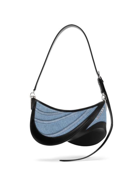 MUGLER medium Spiral Curve 01 shoulder bag