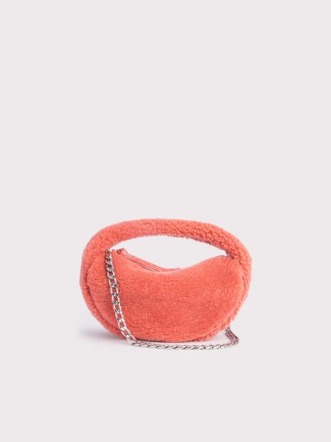 BY FAR Baby Cush Salmon Shearling