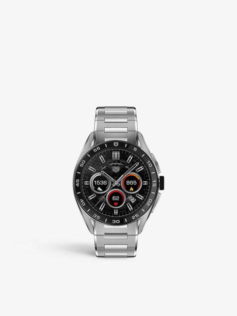 SBR8A10.BA0616 TAG Heuer Connected stainless-steel fitness watch