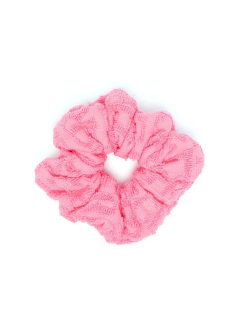 x Dua Lipa Versace Allover cotton scrunchie