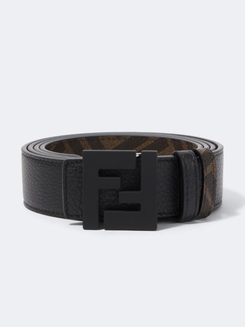 FENDI FF Zucca reversible leather belt