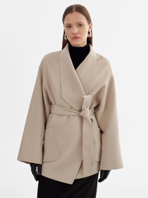 LAMARQUE MEKIA | Double Face Wool Coat