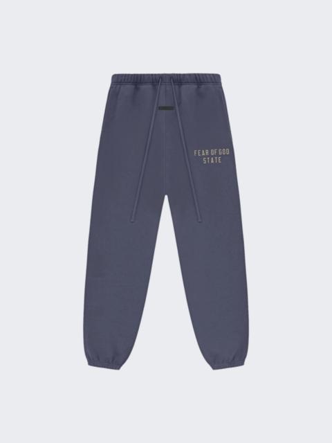 ESSENTIALS Heavy Fleece Essential Sweatpant Marine