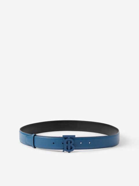 Burberry Grainy Leather TB Belt
