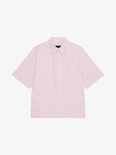 Givenchy GIVENCHY BOXY FIT SHIRT IN POPLIN WITH STRIPES