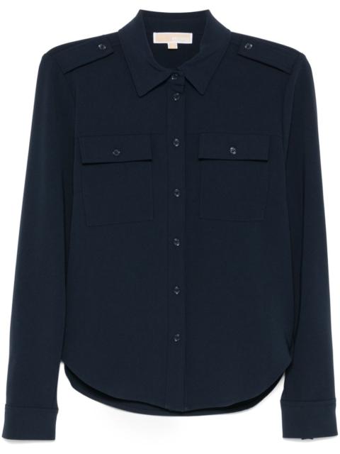 MICHAEL KORS crepe shirt