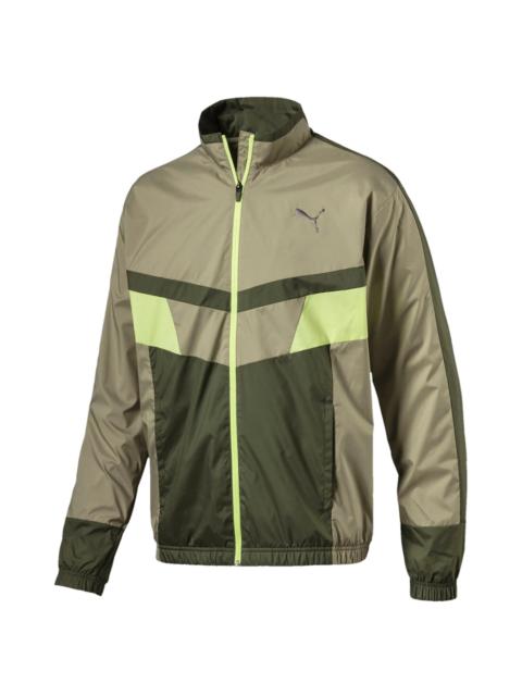 PUMA RETRO WOVEN JACKET "Elm / Olivine" 518110 02