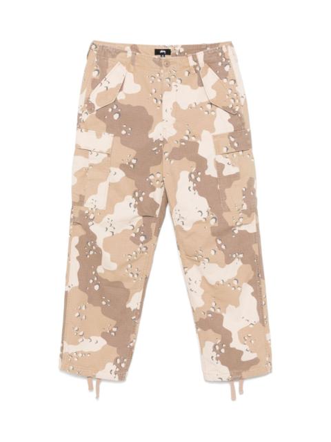 Stüssy Camou cargo trousers