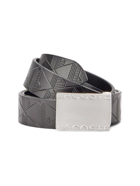 LACOSTE leather belt