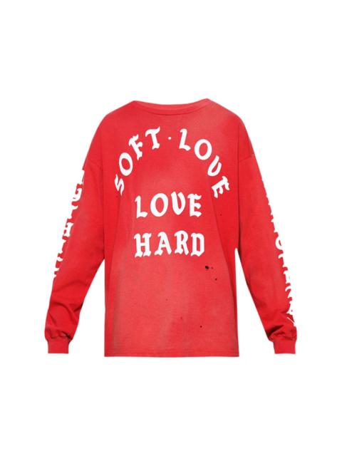 SAINT M×××××× logo-print long-sleeve T-shirt