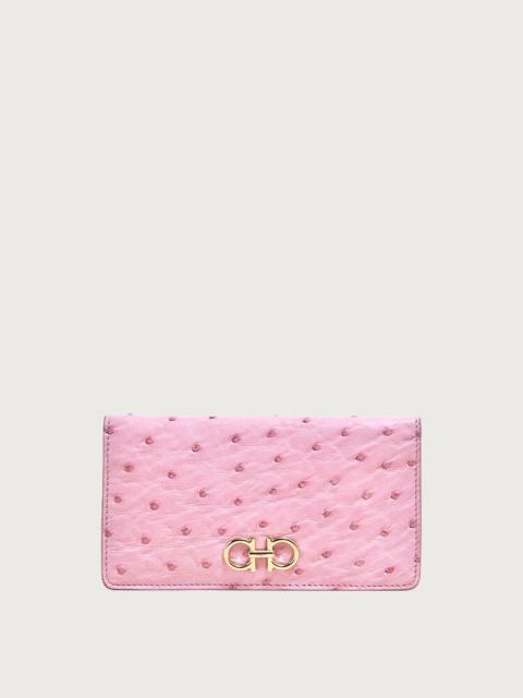 FERRAGAMO GANCINI CONTINENTAL WALLET
