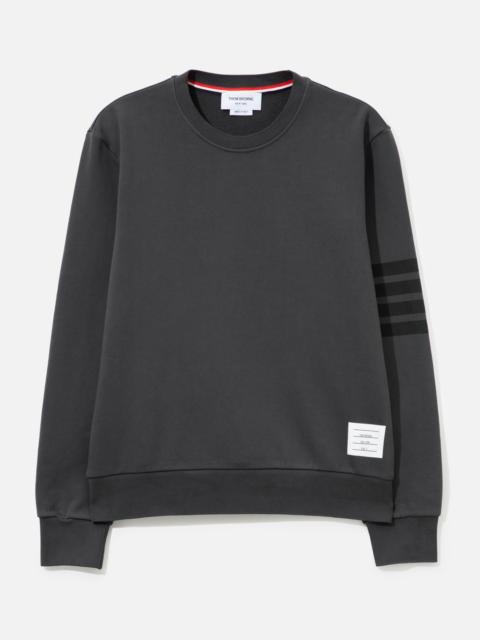 Thom Browne LOOPBACK 4-BAR SWEATSHIRT