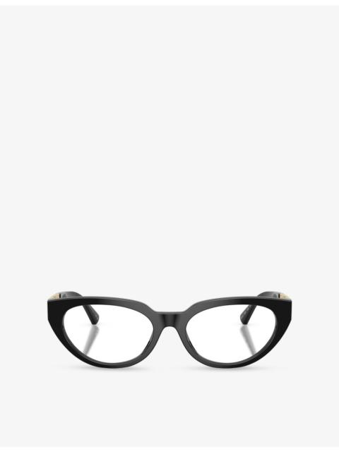 VERSACE VE3383 Cat-Eye Acetate Optical Glasses