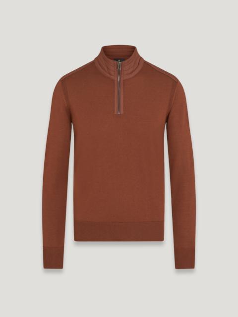 Belstaff KILMINGTON QUARTER ZIP JUMPER