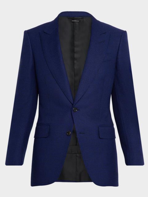 TOM FORD Men's Houndstooth Single-Breasted Sport Coat