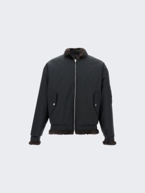 MM6 Maison Margiela Sports Jacket Black And Brown