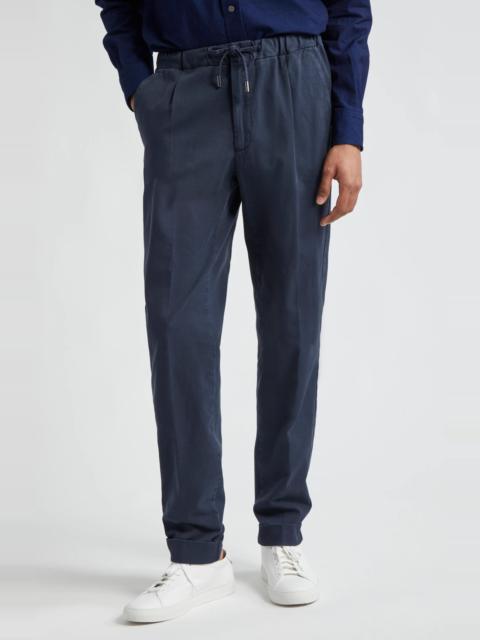 THOM SWEENEY Cotton Twill Drawstring Pants