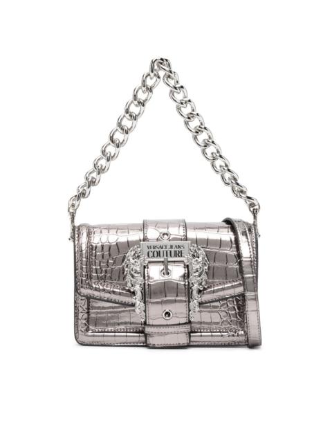 VERSACE JEANS COUTURE Baroque buckle crossbody bag