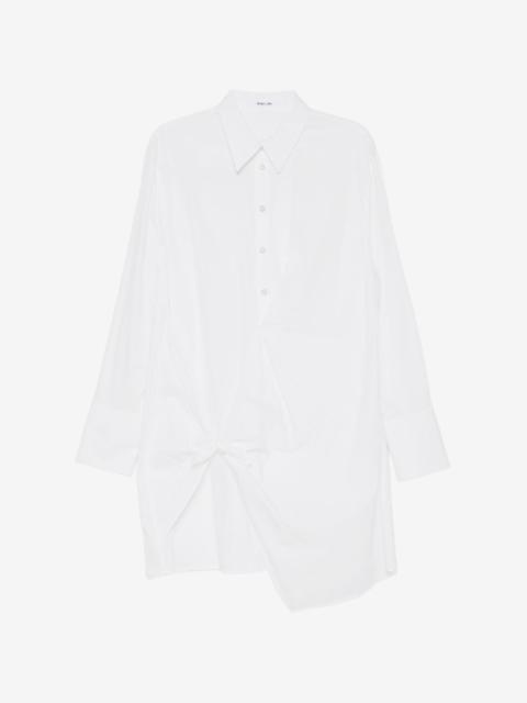 Helmut Lang asymmetric shirt dress