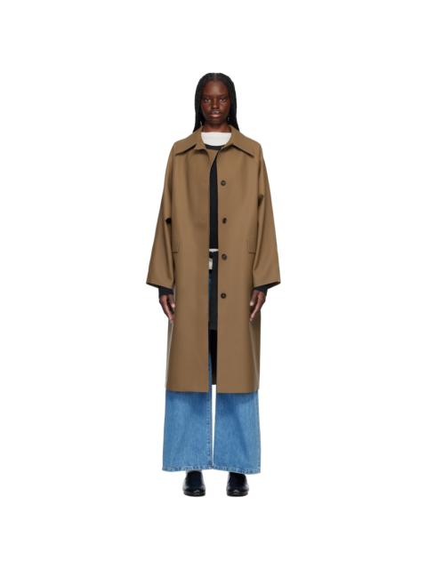 KASSL Editions Brown Original Below Rubber Coat