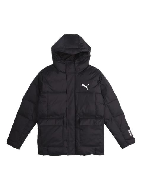 PUMA Protective Down Jacket 'Black White' 586604-01