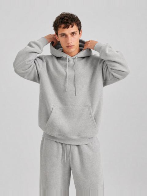 The Kooples GRAY HOODED SWEATSHIRT
