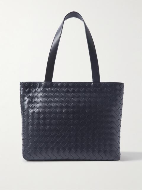 Bottega Veneta Avenue Small Intrecciato Leather Tote Bag