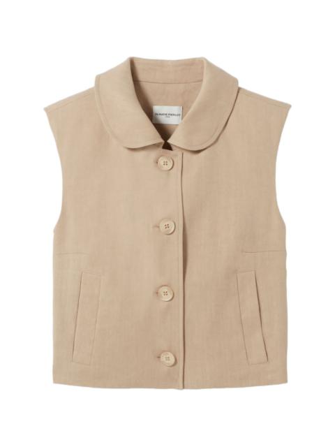 Claudie Pierlot button collar gilet