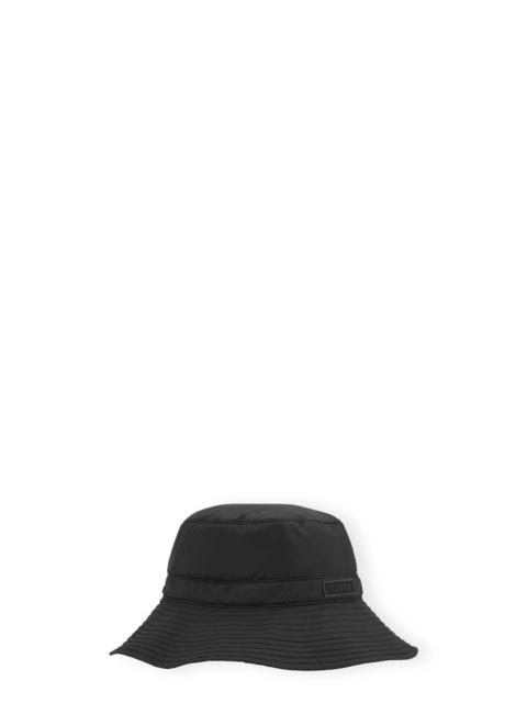 BLACK TECH BUCKET HAT