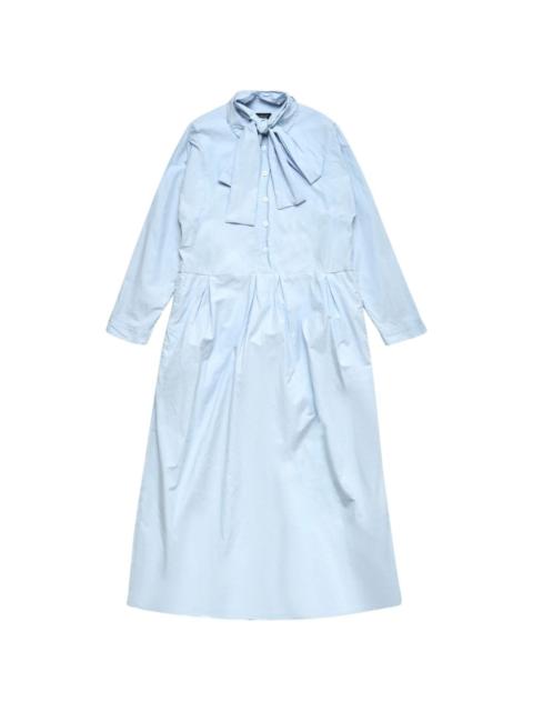 Bergfabel bow pleated midi dress