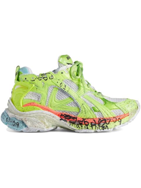BALENCIAGA Balenciaga Runner White Flou Yellow Red Blue