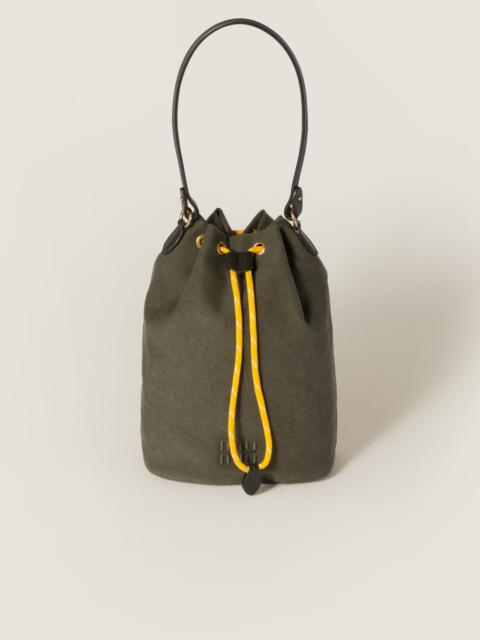 Miu Miu Gabardine pouch