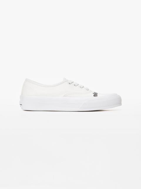 Alexander Wang DROPOUT CANVAS LOGO SNEAKER