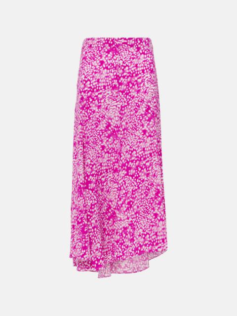 Isabel Marant Hortensia printed silk-blend maxi skirt