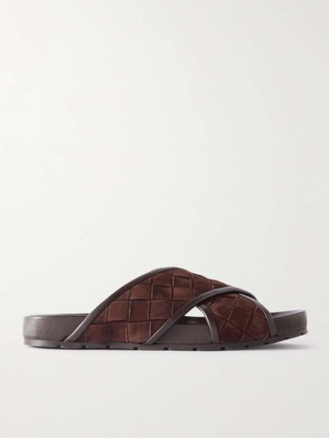 【関税&送料込】Bottega Veneta Chocolate Suede Slippers Bottega Veneta Chocolate suede slippers | gebnegozionline