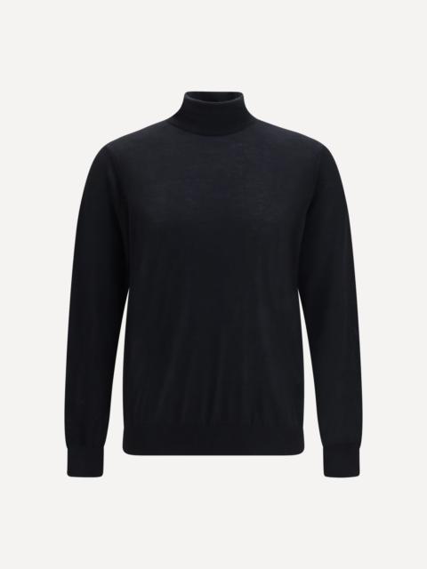GIORGIO ARMANI Sweater with high collar in cashmere