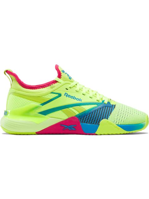 Reebok Nano Court Digital Lime Aqua Bold Pink