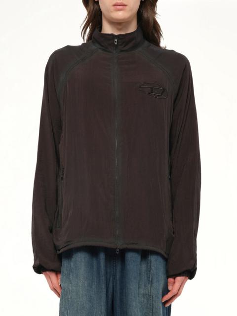 Diesel J-HENRI-SOUVENIR Track Jacket in Black