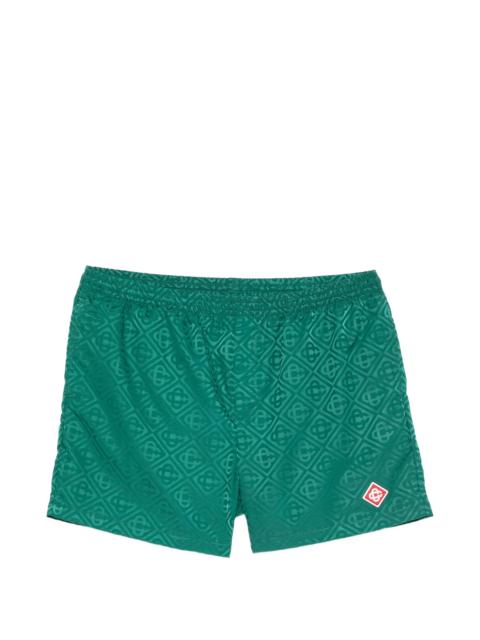 CASABLANCA Casablanca Jacquard Logo Swim Shorts