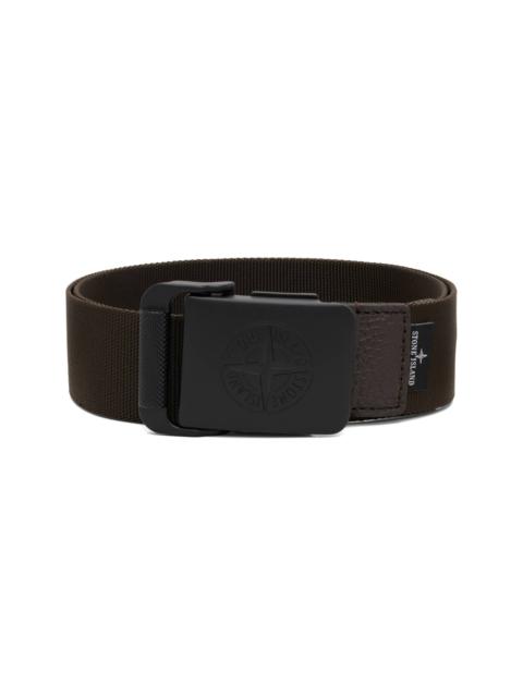 Stone Island Brown 9300001 Nylon Tape Belt