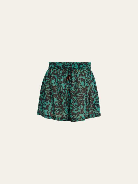 ULLA JOHNSON Bijou Coverup Shorts