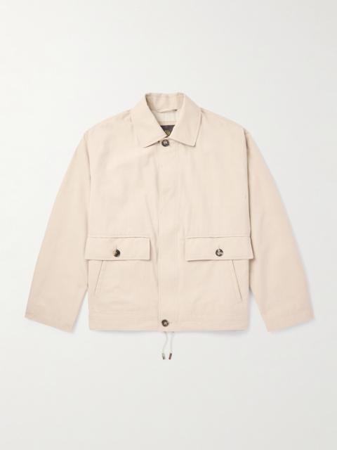 Loro Piana Rudolf Rain System® Cotton-Blend Gabardine Blouson Jacket