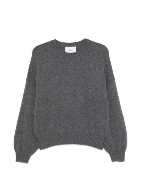 LISA YANG crew-neck balloon-sleeve sweater