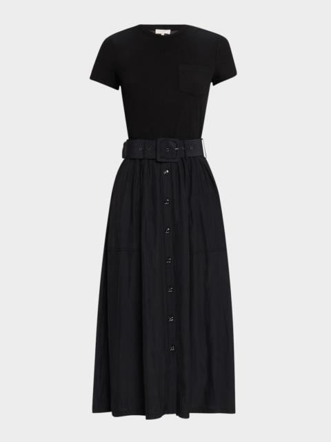 RAMY BROOK Sylvie Belted Midi Dress