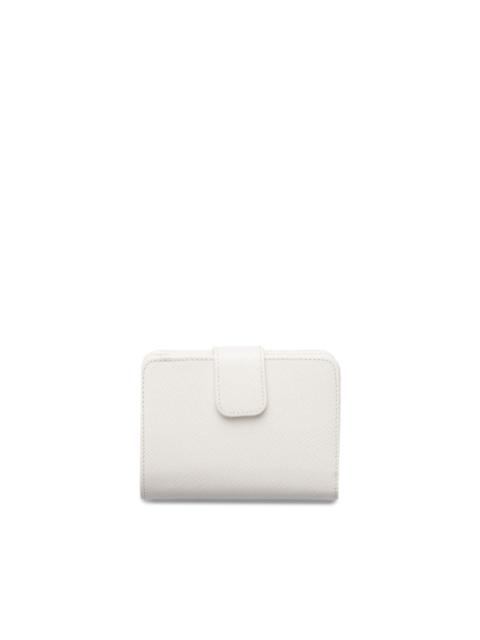 Prada triangle-logo Saffiano-leather wallet
