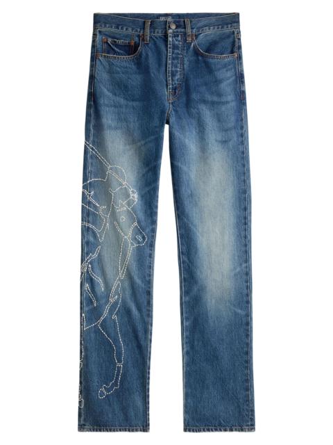 Polo Ralph Lauren Women's Relaxed Straight Jeans - Junesel Wash
